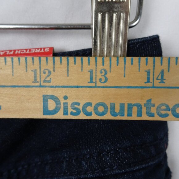 Elle Stretch Flare Mid Rise Modern Fit Jeans Size 2 Regular - Picture 7 of 8